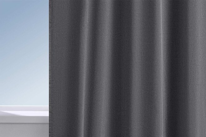 Изображение товара Штора HOFF Сфумато 145х300 см, 1 шт., цвет серый