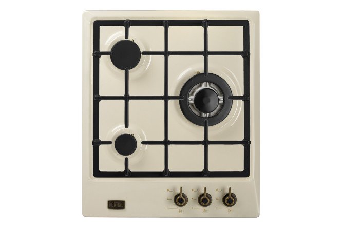Изображение товара Газовая панель KORTING HG 465 CTRB 45 см с 3 зонами нагрева из нержавеющей стали