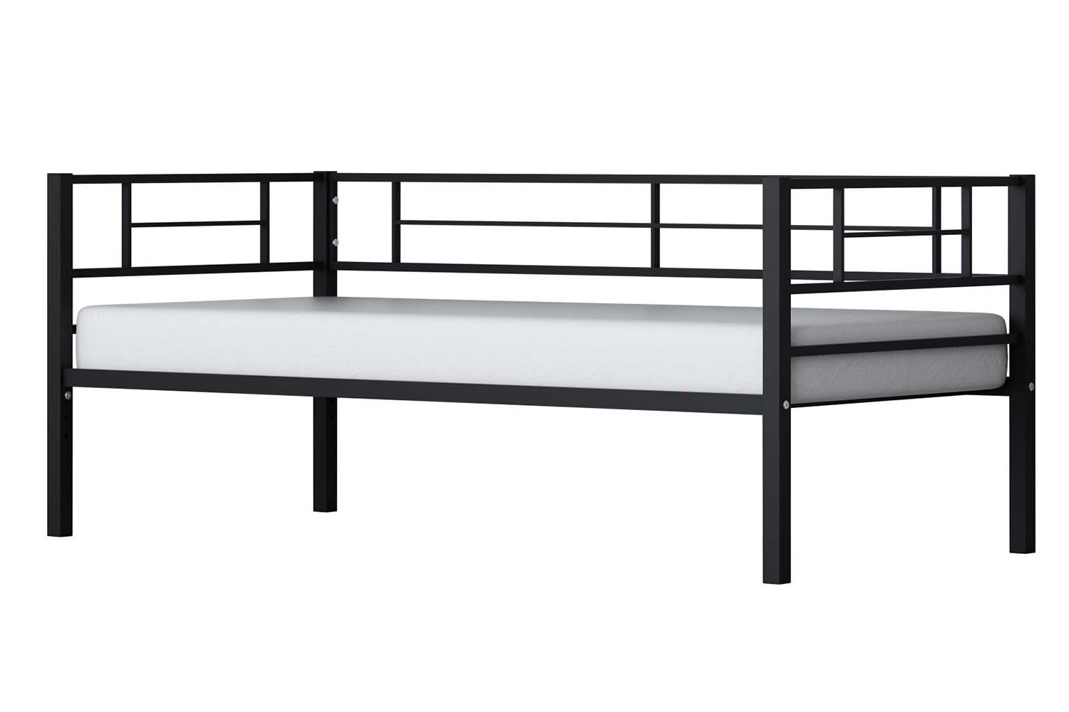 Кровать Лорка 90х190 см цвет чёрный - купить по цене 12 899 руб | арт. 80701473