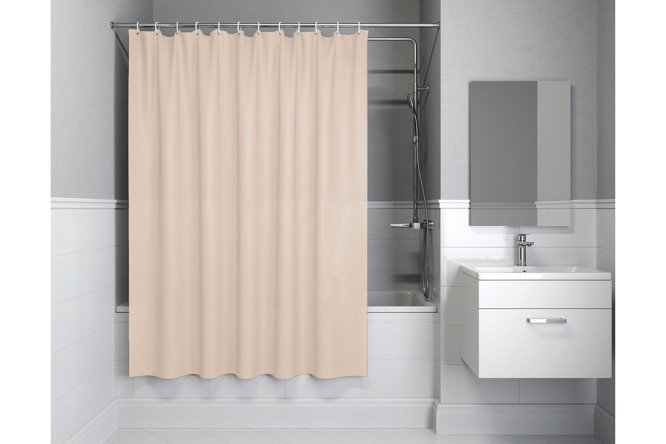 Изображение товара Штора для ванной комнаты IDDIS P01PE18i11 180x200 см из полиэтилена