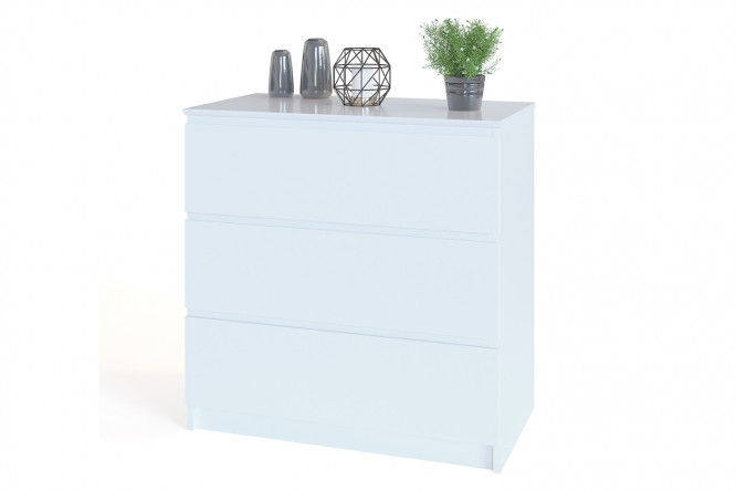 Изображение товара Комод Т-р белый 80х80 см - стильный и функциональный