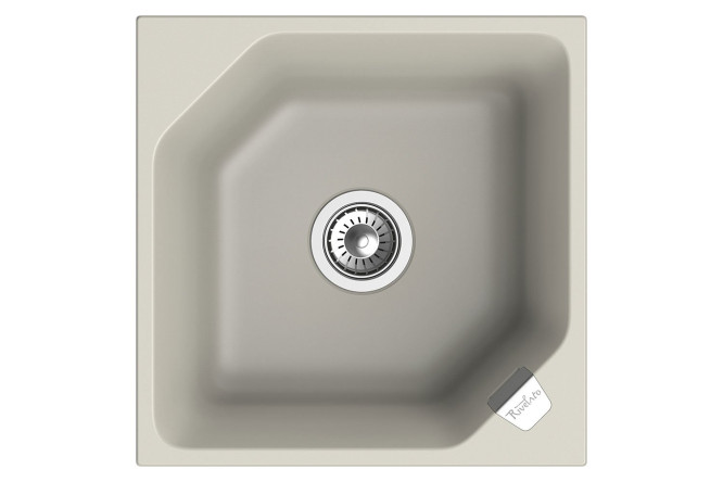 Изображение товара Мойка врезная RIVELATO Locus LS-50 50х50х20 см кварц кухонная