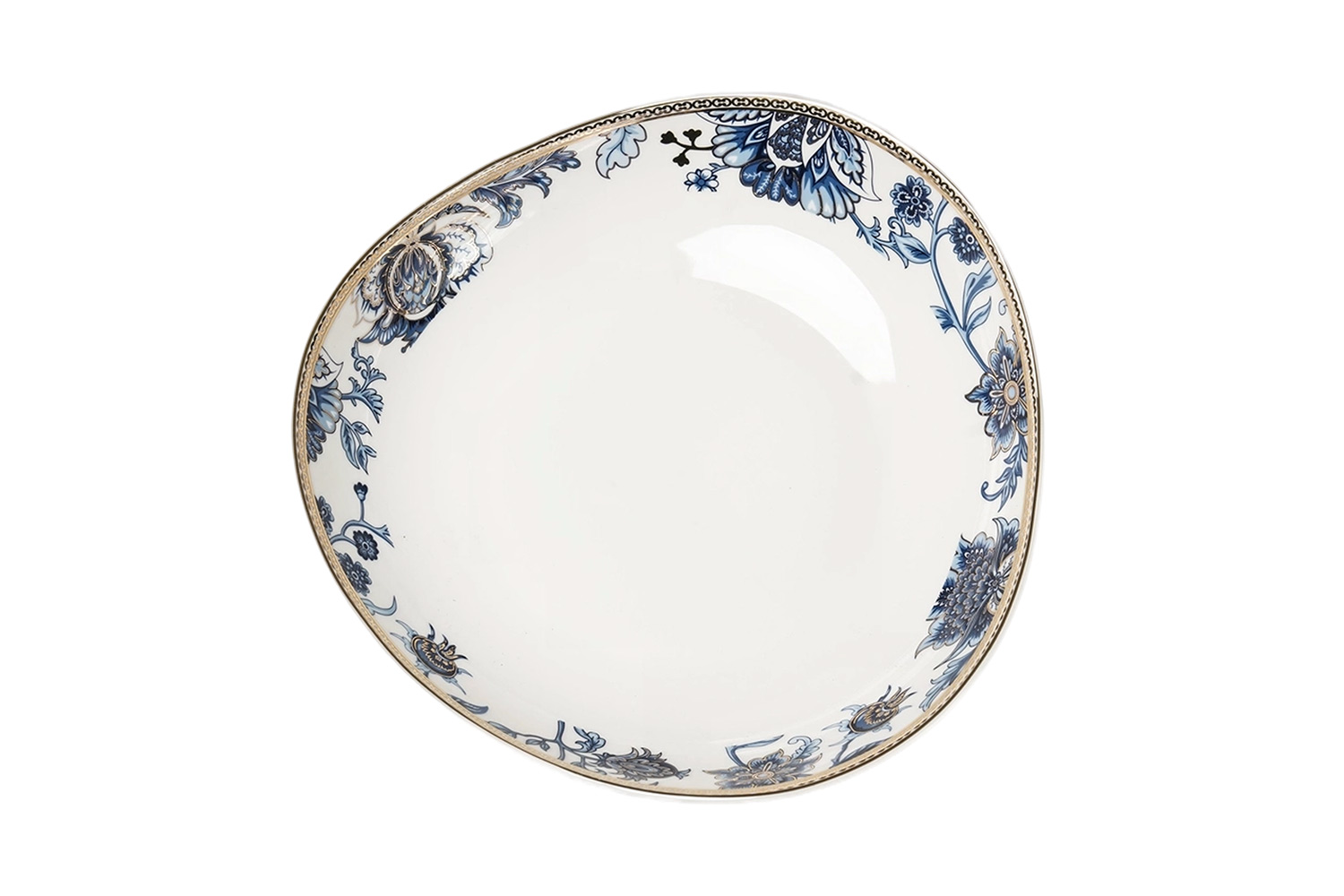 Тарелка суповая Mandarin decor Antique Flora Фарфор