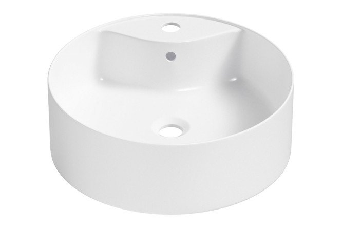 Изображение товара Накладная раковина Praxis 32940200S 46х15,5х46 см фарфор белый глянец