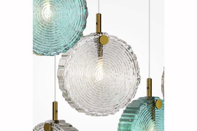 Фото 8 Светильник подвесной MAYTONI Modern Frozen 15 кв.м., 35х29.5х35 см, G4