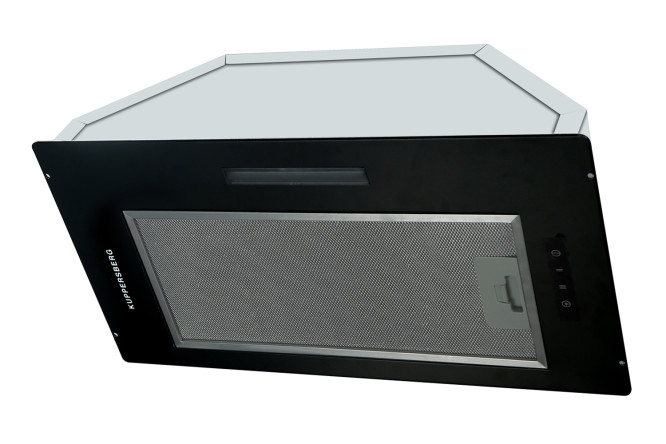 Изображение товара Вытяжка KUPPERSBERG Intouch 60 B черная 54х17х28 см с рециркуляцией