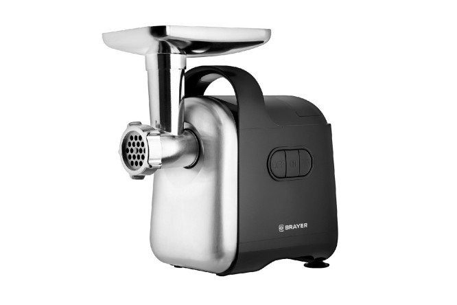 Изображение товара Мясорубка BRAYER BR1602 мощная и надежная домашняя модель