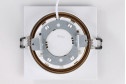 Светильник встраиваемый AMBRELLA LIGHT Techno Spot 1 м², 11.5x2.3x11.5 см, GX53