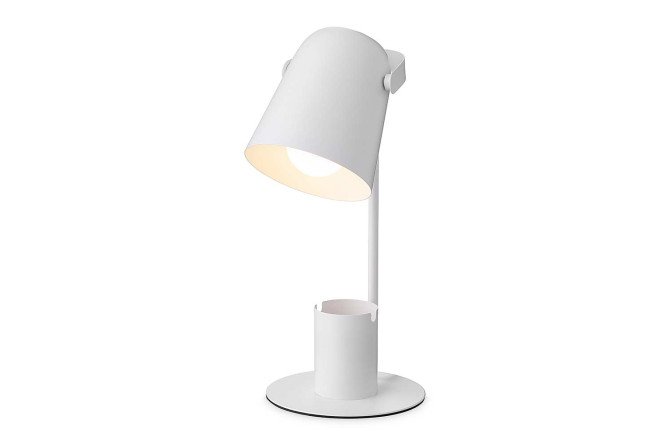 Светильник настольный IN HOME Сно с органайзером E27, 15x48.5x15 см
