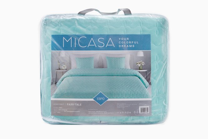 Комплект покрывало + наволочки MICASA Fairytale 230х260 см, Полиэстер