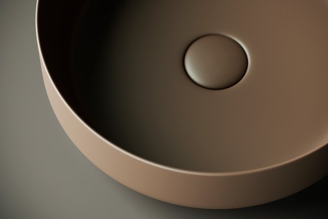 Умывальник накладной CERAMICANOVA Element CN6022MDB 39х12х39 см