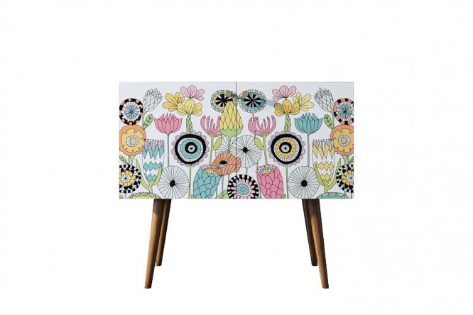 Изображение товара Комод Berber 90х80х45 см из ЛДСП современный стиль и надежность