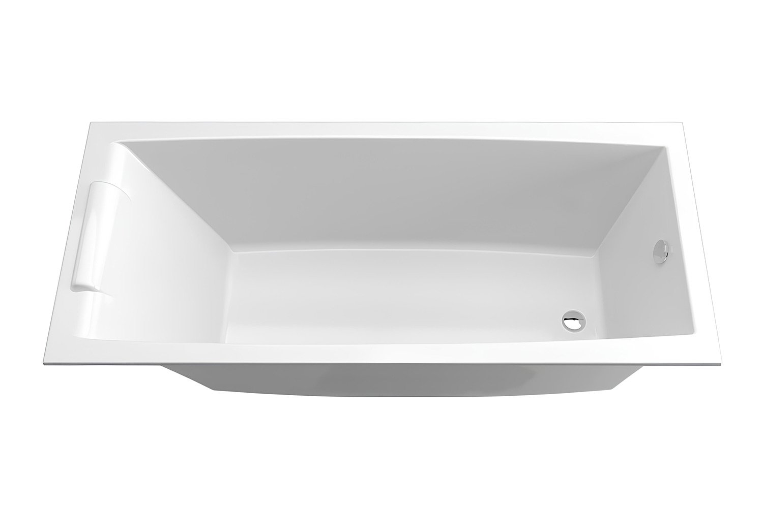 Ванна встраиваемая Marka One Аэлита (Aelita) белый 165x75 см