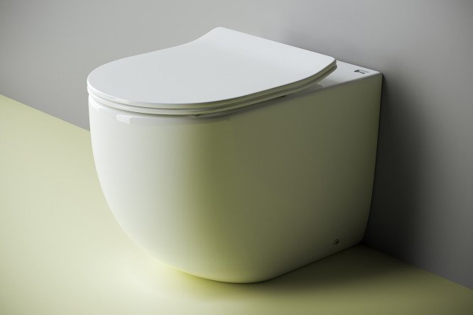 Унитаз напольный CERAMICANOVA Metropol Rimless 36х41х57 см