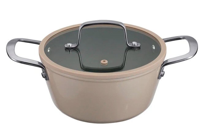 Кастрюля с крышкой REGENT Inox Taup 2.5 л