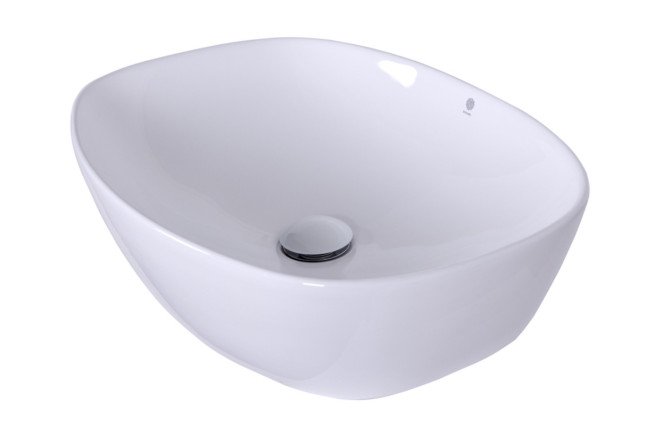 Изображение товара Накладная раковина ORANGE B08-500W, 50х14х38 см из санфарфора