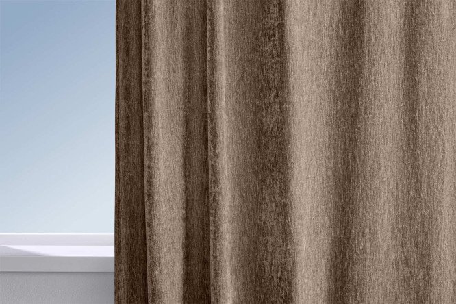 Штора ESTUDI BLANCO Wendy 180х280 см, 1 шт., цвет бежевый