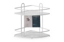 Полка угловая 2-ярусная BERKRAFT Practical ZC1101 27x34.5x27 см