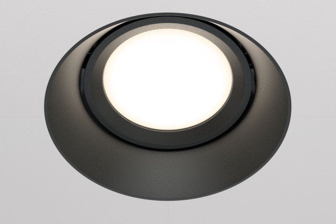 Светильник встраиваемый MAYTONI Downlight Dot 9x4x9 см, GU10