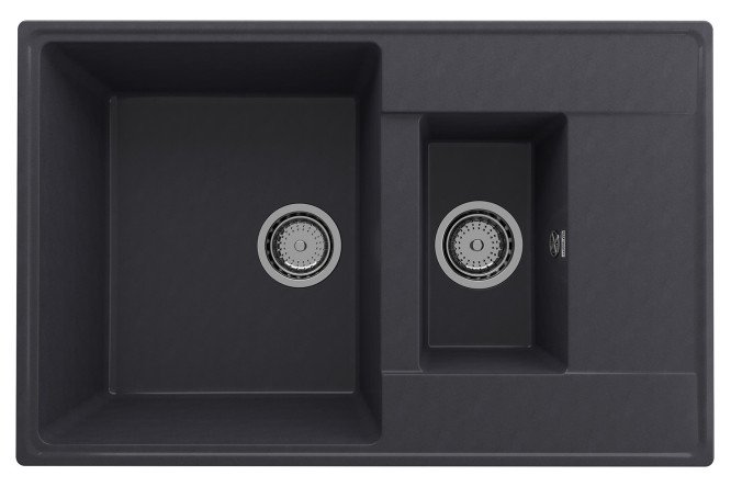 Изображение товара Мойка ULGRAN Quartz Prima 780 с крылом 50х78 см, кварцевый композит