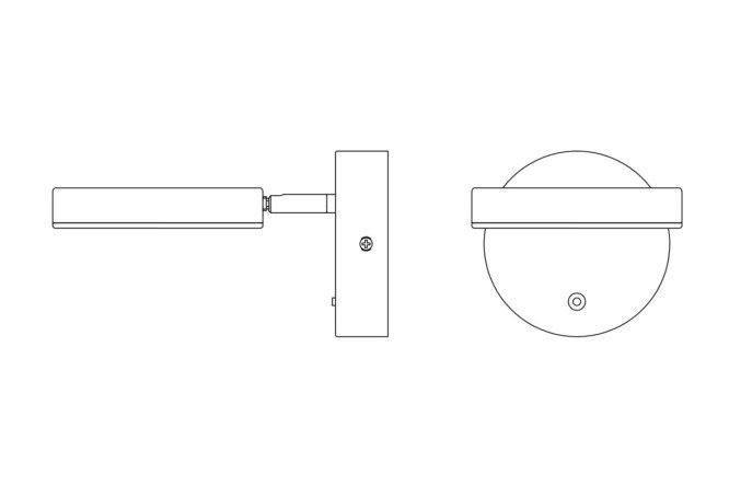 Бра LED MAYTONI DECORATIVE LIGHTING Modern Fad 2 кв.м, LED