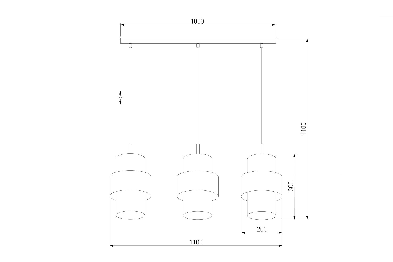 фото Светильник подвесной calisto tk lighting