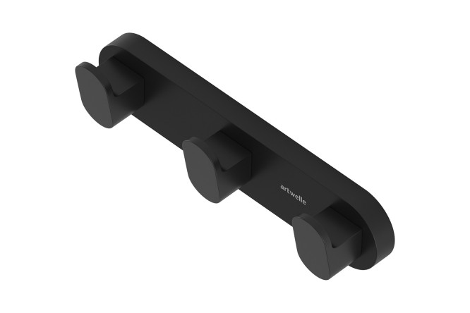 Планка с 3-мя крючками 18 см Schwarz 7735