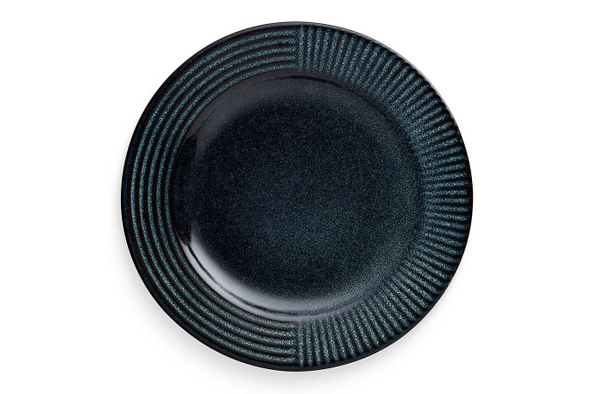 Изображение товара Десертная тарелка Stripe из керамики 20,5х2,5 см посуда для десертов