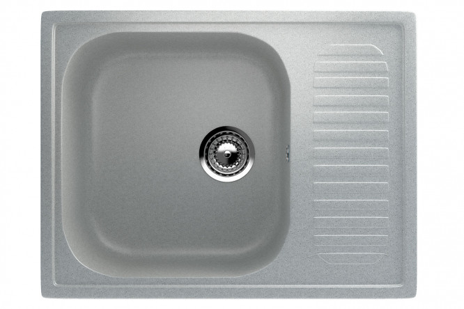 Изображение товара Мойка кухонная с крылом ULGRAN U-202 64х49х19 см искусственный мрамор