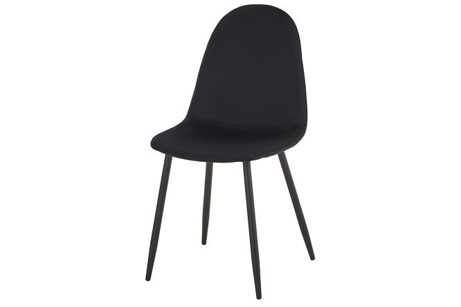 Изображение товара Стул Jin с велюровой обивкой и металлическими ножками