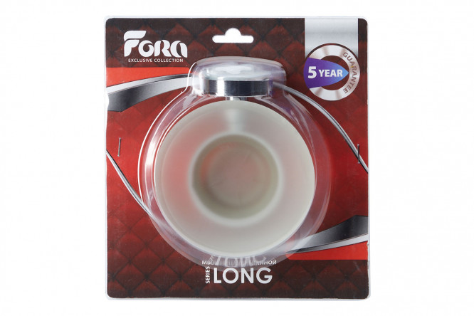 Изображение товара Мыльница Long настенная из силумина и стекла 11x5x12 см