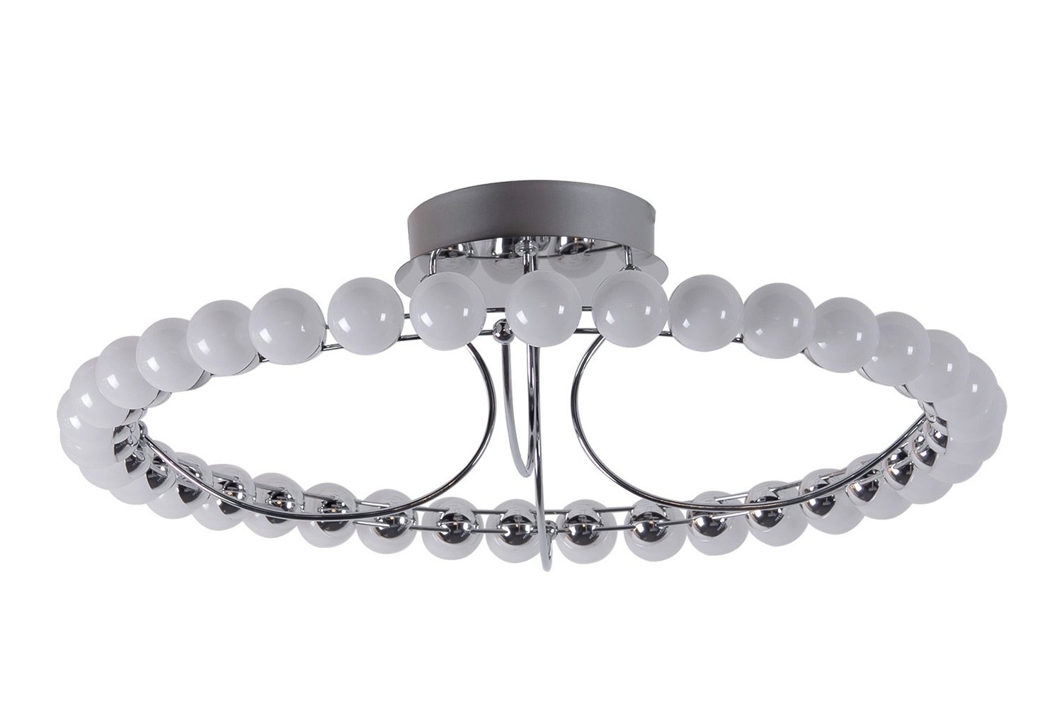 Люстра потолочная FAVOURITE Helmet 17 кв.м., LED, 60 см
