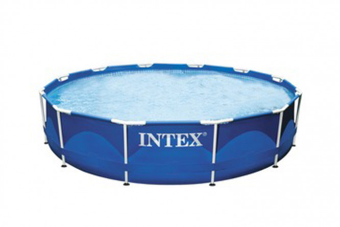 Изображение товара Бассейн каркасный INTEX Metal Frame Каркасный, Круглый, 366х76х366 см