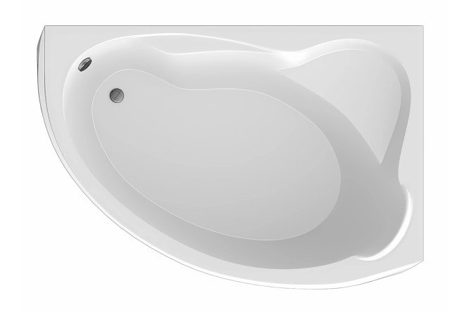 Изображение товара Ванна пристенная 1Marka Catania R 160x110 см белая