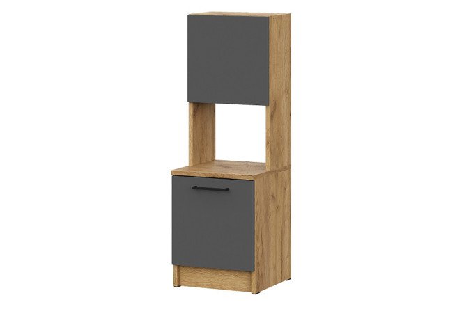 Изображение товара Тумба Вена современная мебель для хранения графит серый 33,2х100х34,8 см