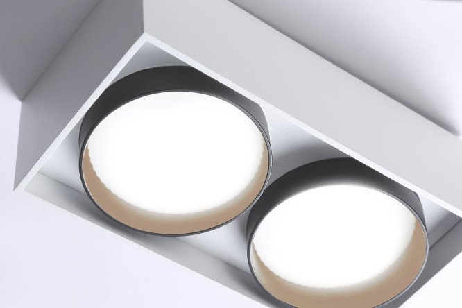 Светильник накладной AMBRELLA LIGHT Techno Spot 9.2x6.2x18.5 см, GX53