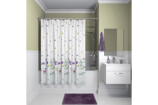 Штора для ванной комнаты IDDIS B12P118i11 180x180 см