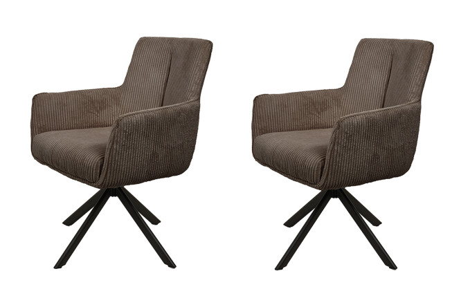 Изображение товара Комплект стульев Патрик с подлокотниками