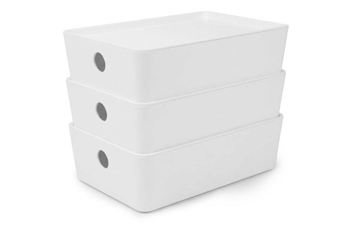 Контейнер с крышкой Versa S 26x8x18 см, 3 л