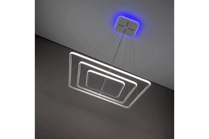 Люстра CITILUX Неон Смарт 26 кв.м., LED, 80 см
