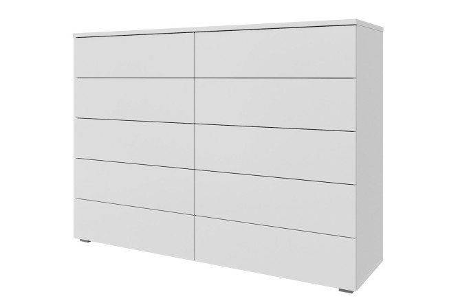 Изображение товара Комод Оскар Лайн 150,2х109,2х44 см, белый гладкий, push-to-open