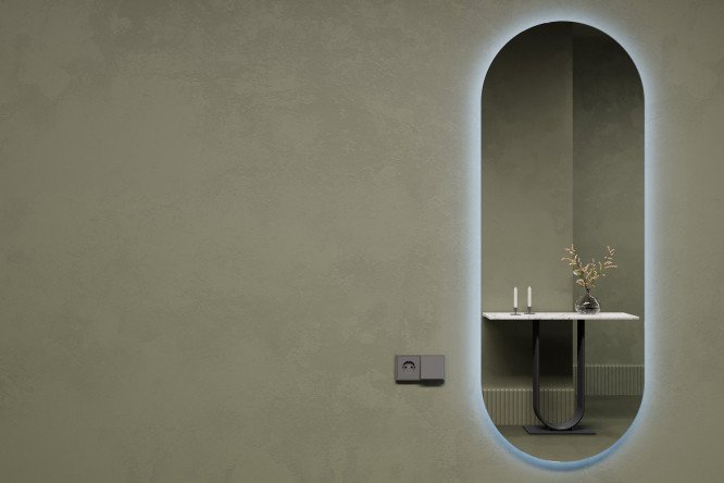 Фото 7 Зеркало с подсветкой GENGLASS Nolvis NF LED M GGL-01-M-6000-1 50х135 см