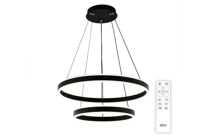 Изображение товара Люстра CITILUX Дуэт 25 кв.м., LED, 60 см