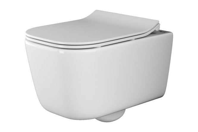 Унитаз подвесной CERAMICANOVA New Day Rimless 35х36х51 см