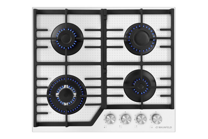 Изображение товара Газовая панель MAUNFELD EGHG.64.73CW/G цвет белый 59 см