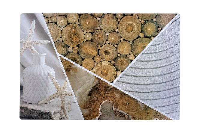 Изображение товара Скатерть-салфетка Гармония из ПВХ, размеры и цвет в ассортименте