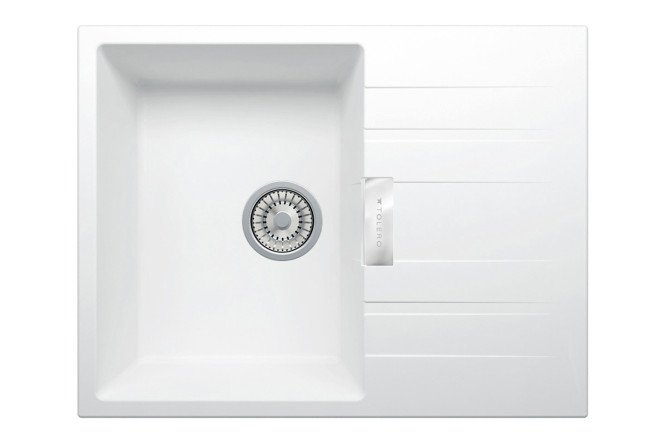Изображение товара Мойка врезная TOLERO Loft TL-650 943827 с крылом 50х65х20 см