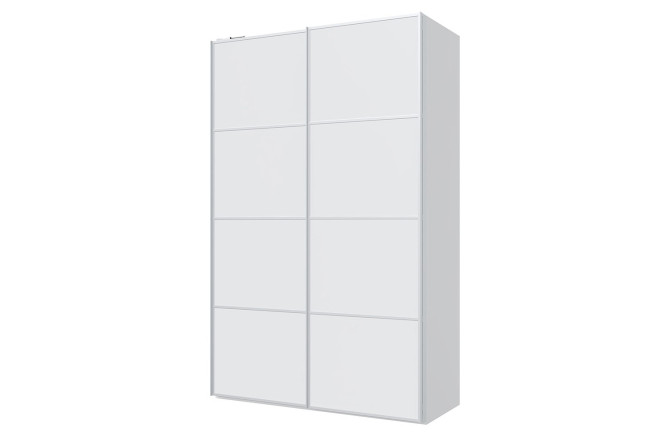 Изображение товара Шкаф-купе HOFF Блокс Ультра 148,8х236,4х67 см белый современный дизайн