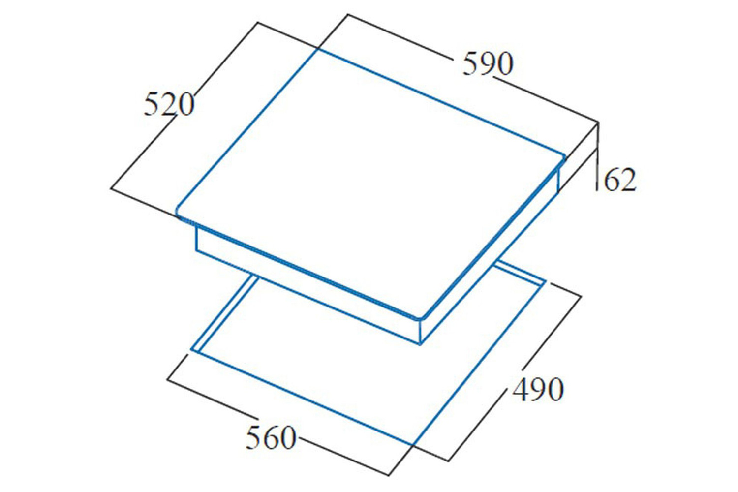 Индукционная варочная панель Comfort IBG 6304 BK