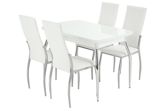 Изображение товара Набор мебели Стулья Ontario и раздвижной стол Сиэтл-ХРГ